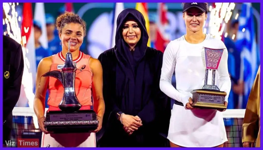 
Jasmine Paolini at WTA Dubai Championships Final