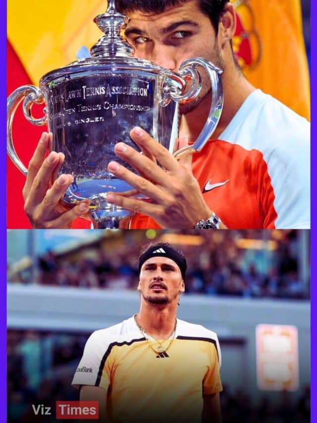 Carlos Alcaraz claims his first French Open title by defeating Alexander Zverev in five sets.